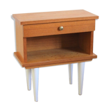 Vintage wooden bedside feet spindles