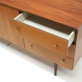 Vintage sideboard with 3 doors and drawers, dating from the 1960s