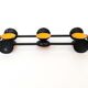 Danish Cast Iron Candelabra | Midcentury Pop Art