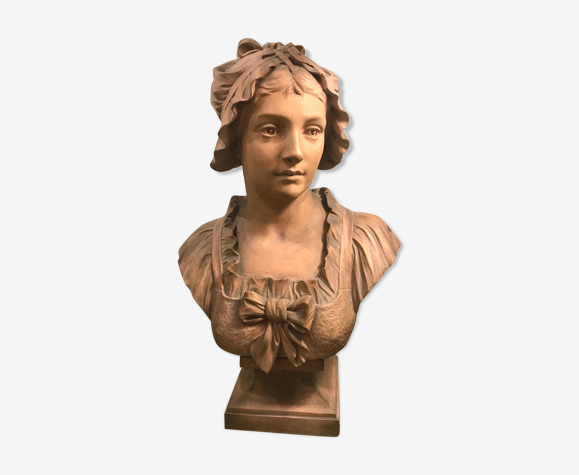 Sculpture buste femme Vasselot 1840