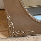 Old gold mirror