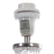Paire de lampes de table en cristral