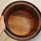 Huge Danish-designed bowl in solid teak.