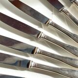 8 Table Knives A. Krupp Italy Vintage