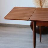 Vintage teak dining table – extendable Scandinavian design