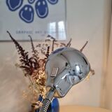 Lampe de bureau en chrome des années 60