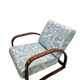 H-70 adjustable Art Deco armchair by J. Halabala, 1930s Czechoslovakia