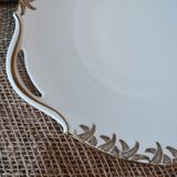 Large Limoges Art Porcelain Platter, France