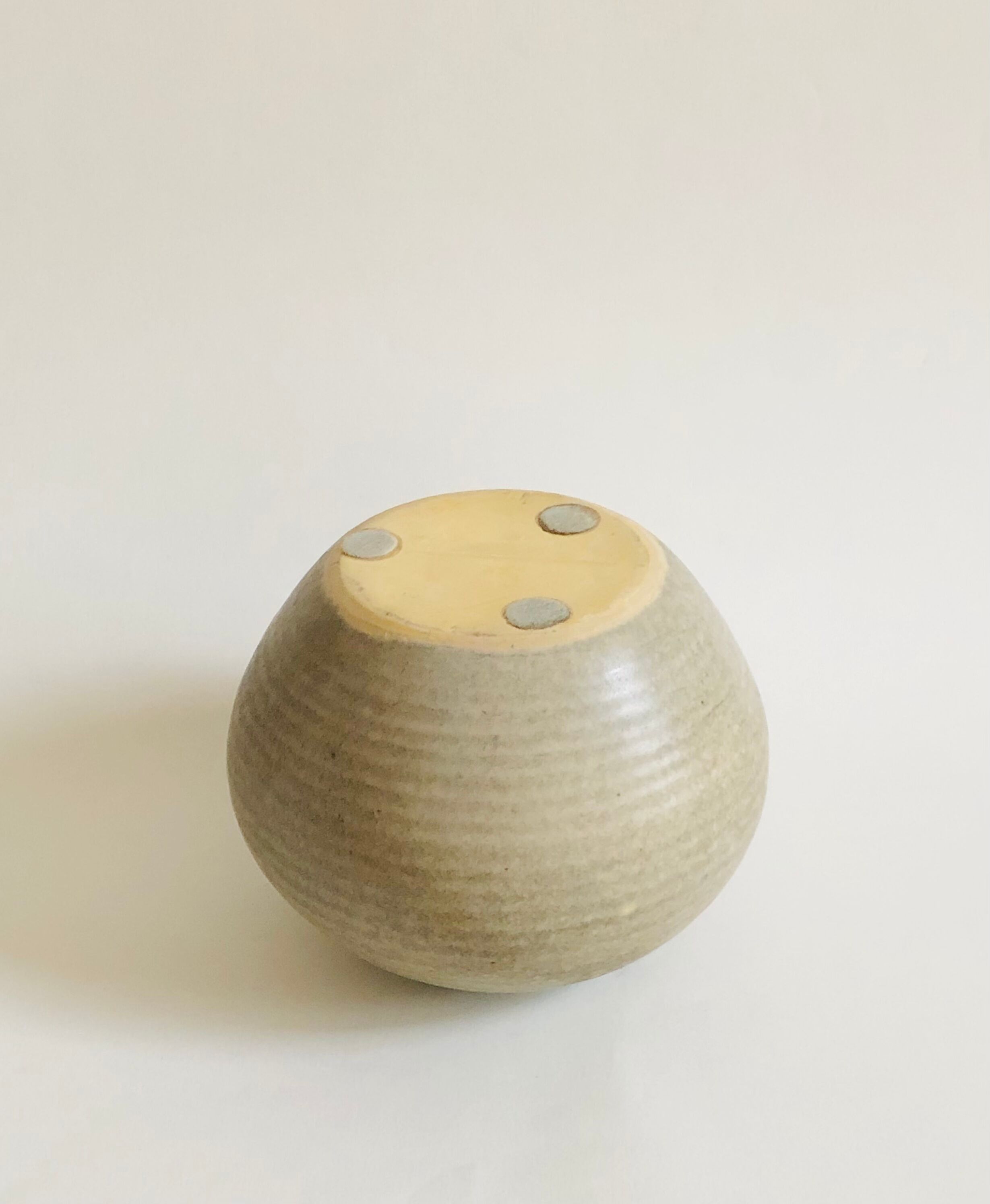 Vintage Ball Vase in Dutch Ceramic