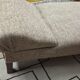 Daybed, vintage 1970s chaise longue with headrest.