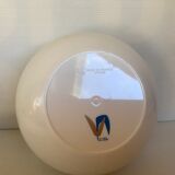 Old white ball ice bucket