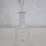 Numbered crystal decanter with stopper