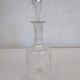 Numbered crystal decanter with stopper