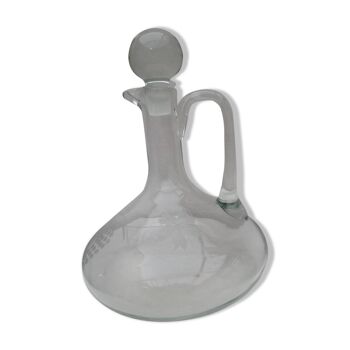 Carafe à décanter cristal gravé