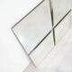 Michel Martens, Minimalist Glass Art Mirror 'Squares'