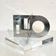 Minisculpture  Acier inoxydable de Nicolas Schöffer, 1969