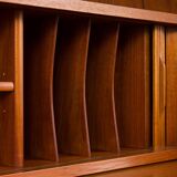 Johannes Sorth Nexo bookcase with secretaire, Denmark 1960s