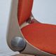 Vintage Wilkhahn Office Chair Model 2101, Orange, Aluminum and Fiberglass Frame