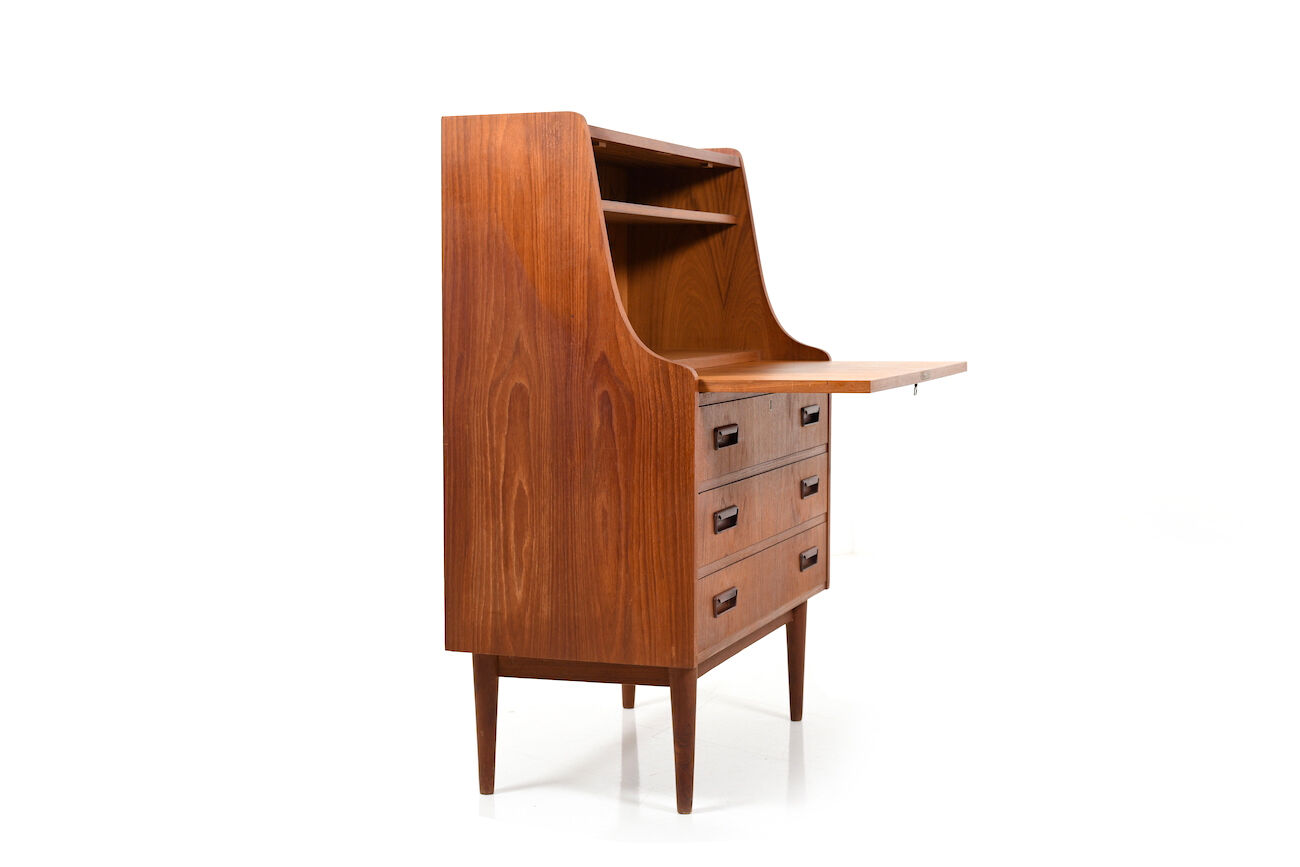 Danish teak writing desk