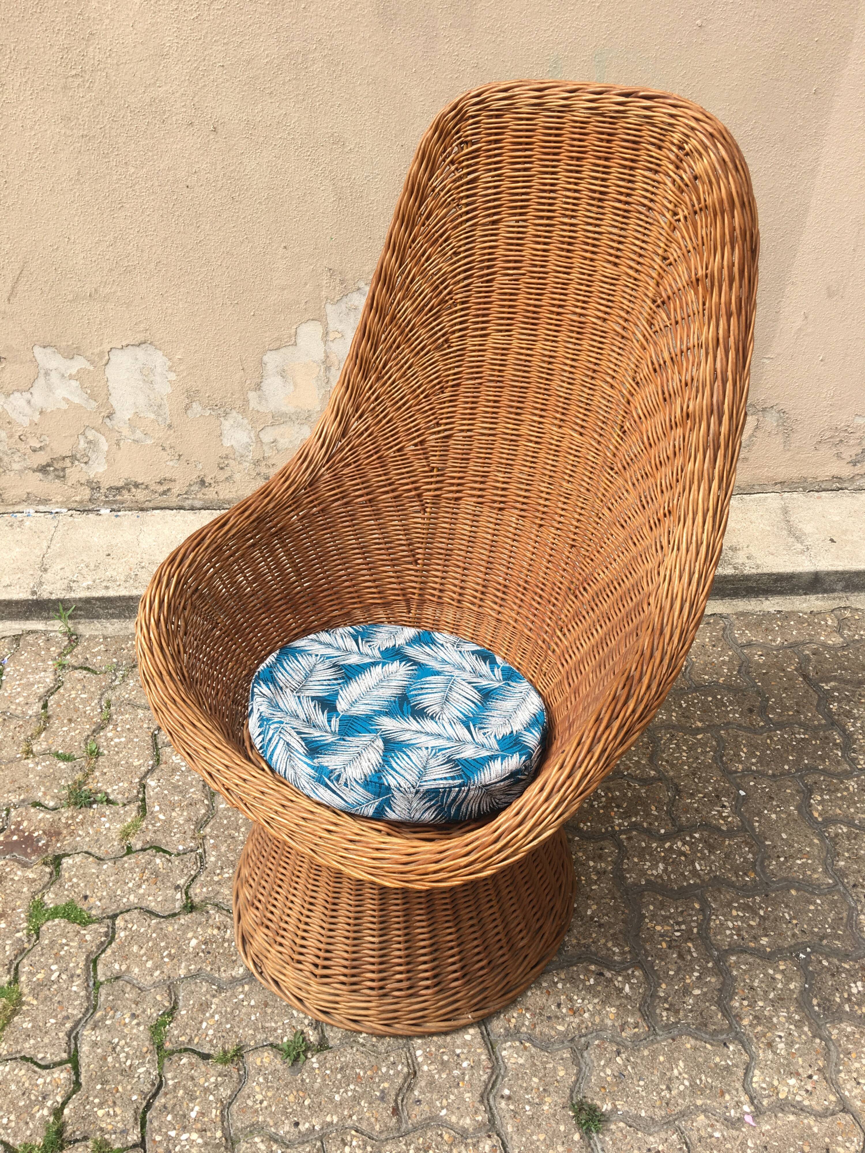 Fauteuil en rotin