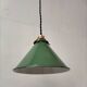 Enamelled sheet metal cone suspension
