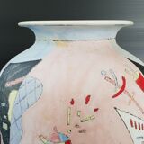 Vintage Italian vase 1980