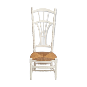 chaise de nourrice blanche