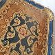 Italian Florentine tray in vintage hand-painted wood
