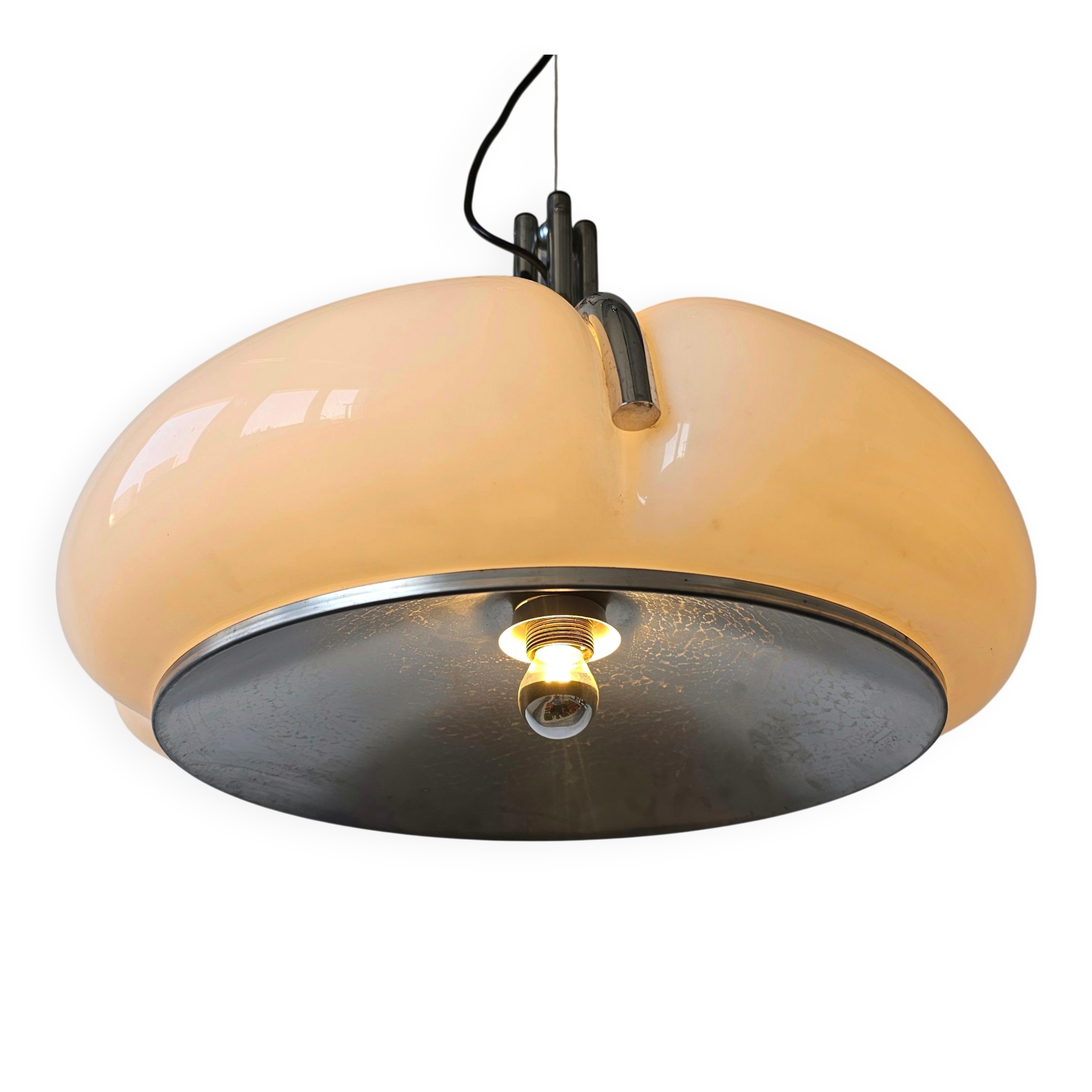 Suspension Quadrifoglio designed by Gae Aulenti for Guzzini, 1960s