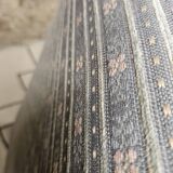 Banc vintage style knoll pied métal