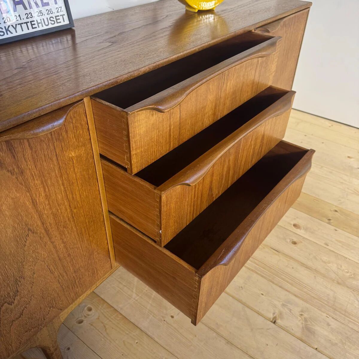 Danish teak sideboard from the 1960s – Mid-century Scandinavian elegance