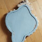 Mirror XIXth gilded wood and mercury ice 61x45cm