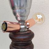 Vintage art deco design floor lamp in the style of Charles Dudouyt