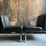 Ensemble (2) Chaises design vintage