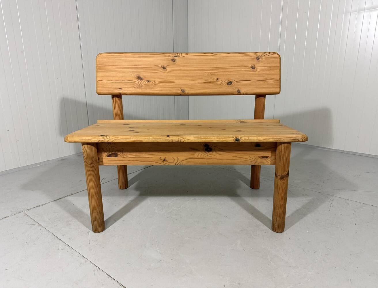 Korup Design solid pine benches with storage space Denmark