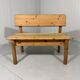 Korup Design solid pine benches with storage space Denmark