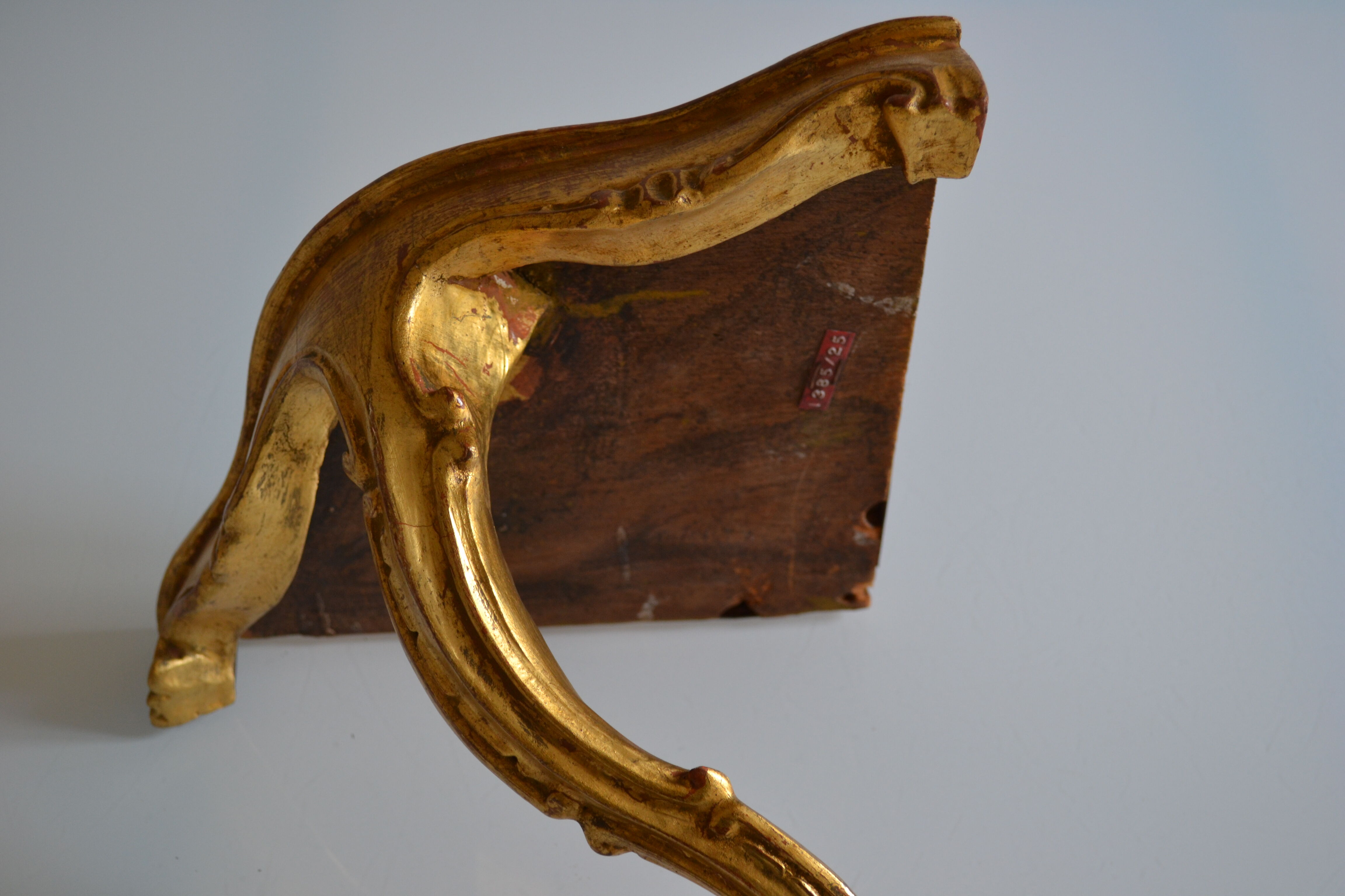 Baroque style corner console