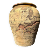 Terracotta pottery jar