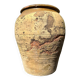 Terracotta pottery jar