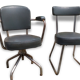 Fauteuil et chaise d'administration