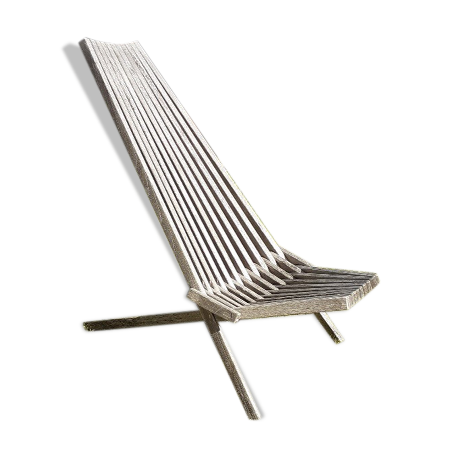 Teak lounge chair