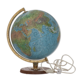 Luminous terrestrial globe Scan Globe circa 1970