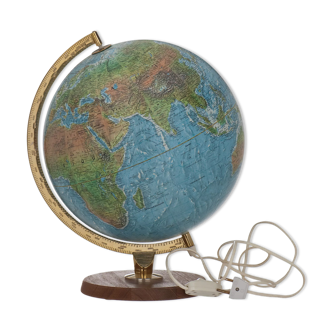 Luminous terrestrial globe Scan Globe circa 1970