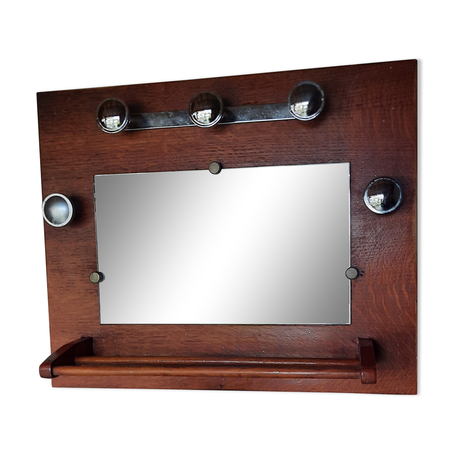 Wall coat rack