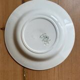 Set of 6 old soup plates