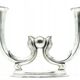 Ac8 wmf - art deco double-arm candle holder formism