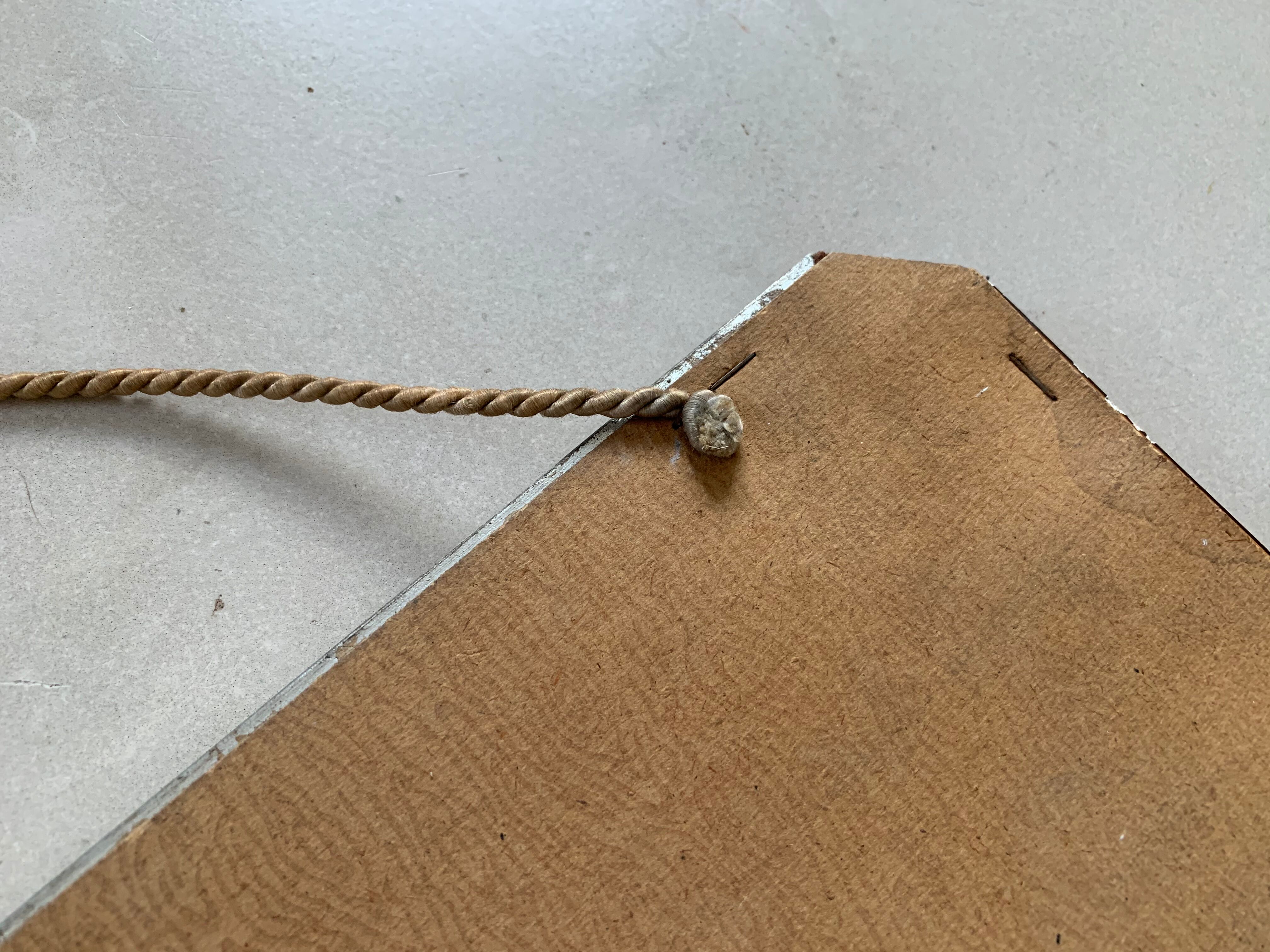 Art deco wall mirror