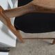 Oak armchair from 1950 by Guillerme and Chambron