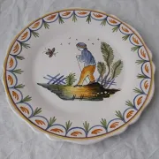 Assiettes en faïence