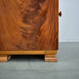 1939s pair of art deco bedside tables, Czechoslovakia